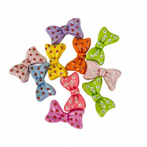 Acrylic Bows for Arts & Crafts - 10 pc Random Colors
