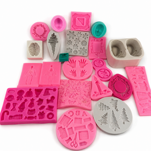 22-Piece Silicone Mold Bundle for Sugar Lace & Crafts