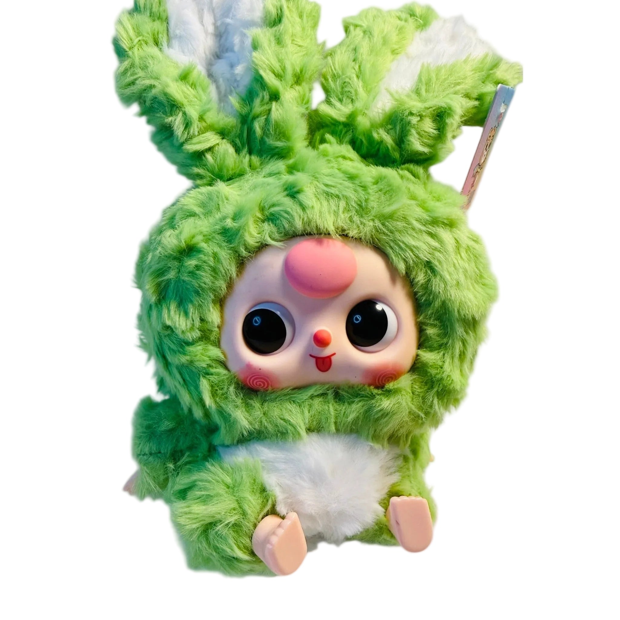 Baby Three Vinyl Green Plush Doll | Unique Baby 3 Kawaii Gift