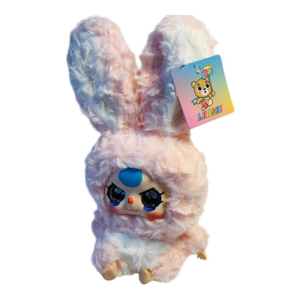 Baby Three pink vinyl plush doll soft kawaii gift for kids
