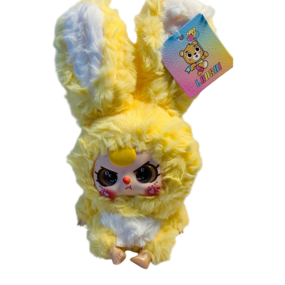  Baby Three yellow vinyl plush doll kawaii collectible for kids
