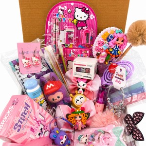 Back to School Gift Box for Daughter, Granddaughter or Niece with Stationery & Handmade Accessories