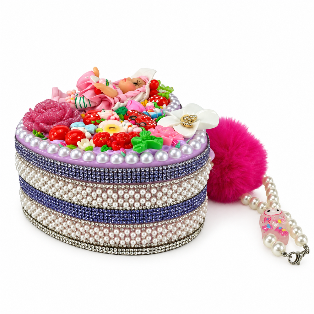 Strawberry Aesthetic Vanity Mirror & Gift Set - Unique Gift for Girls