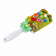 Retro Chic Charm Hair Brush | Unique Vanity Gift for Girls