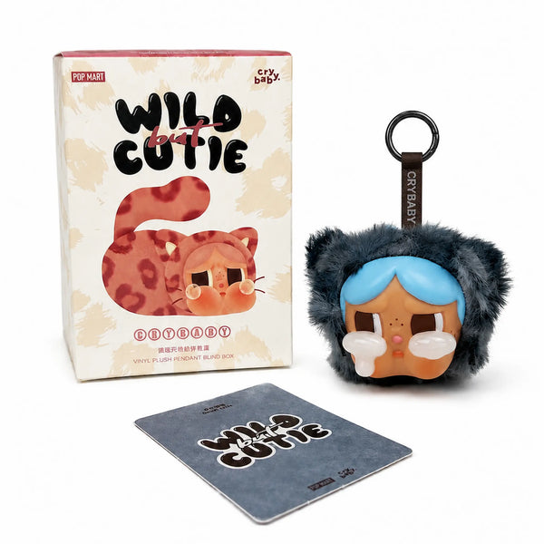Crybaby Wild but Cutie Denim Cutie vinyl plush pendant