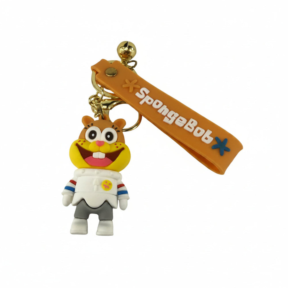Cute cartoon character keychain bag charm gift for kids and teens