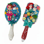 Cute mermaid tail earrings for girls, ocean theme gift set accessory