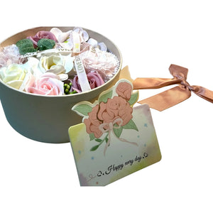 Floral Rose Hand Soap Gift Set – Petal Flower Box
