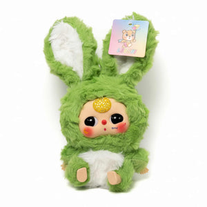 Baby Three Plush - Crystal Bedazzled Green | Baby 3 Kawaii Gift