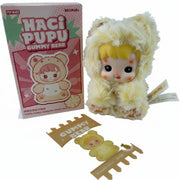 HACIPUPU Gummy Bear Pineapple Flurry yellow vinyl plush pendant with box and character card