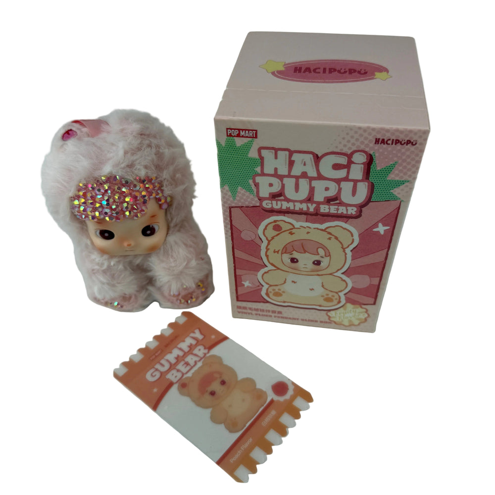 Hacipupu Peach flavor Gummy Bear Series vinyl plush collectible