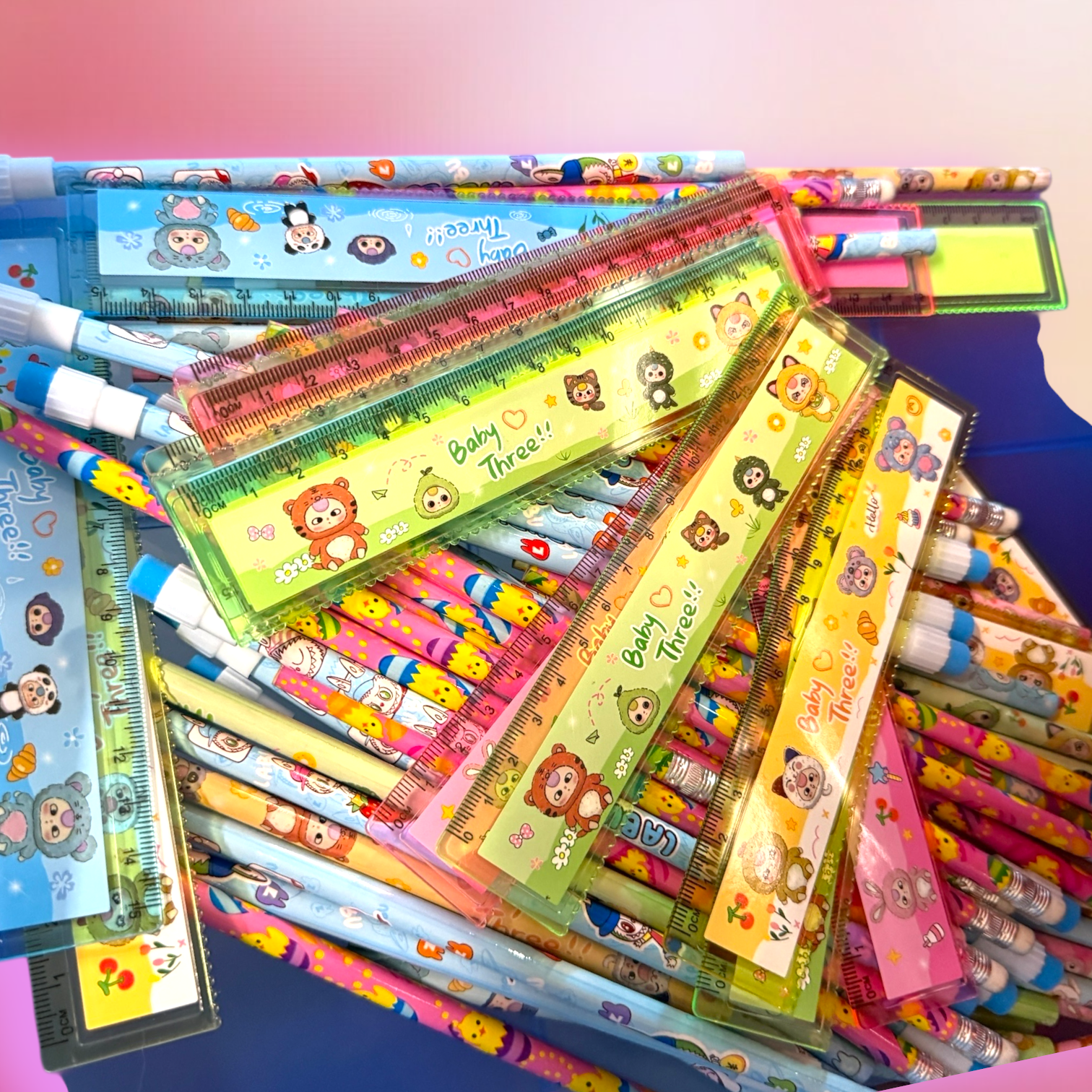 🎀 Mystery Kawaii Scoops ✨ Cute stationery surprises every time! 💕 1 Scoops