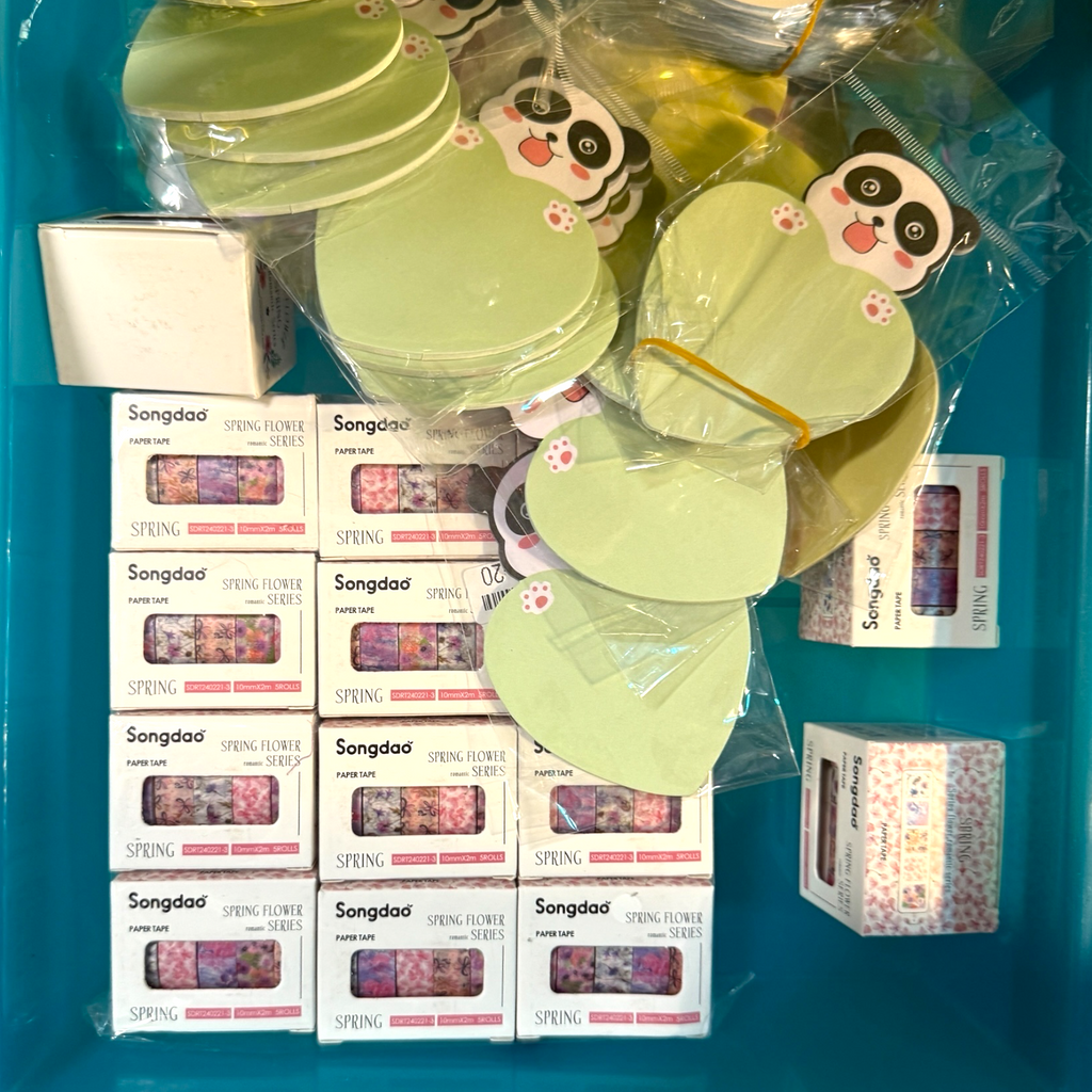 🎀 Mystery Kawaii Scoops ✨ Cute stationery surprises every time! 💕 1 Scoops