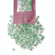 Green Transparent Diamond Acrylic Scatters for DIY Crafts