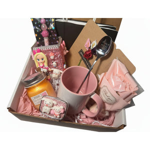 Kawaii Pink Desk Gift Set for Nurses, Vets & Doctors - Clay Doll Set