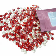 Mixed color diamond flat back acrylic scatters 5mm for DIY crafts and mirror decoration