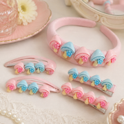 Pastel mushroom resin charms shown as inspiration for party favors and decorative craft projects
