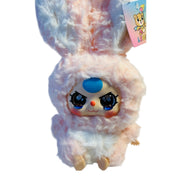 Pink Baby Three vinyl plush doll kawaii collectible soft gift for kids

