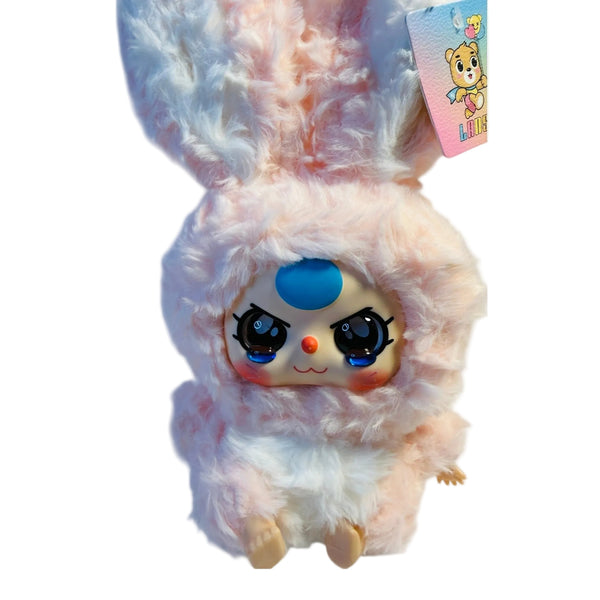 Pink Baby Three vinyl plush doll kawaii collectible soft gift for kids


