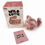Pink Crybaby Wild But Cutie collectible plush pendant with box