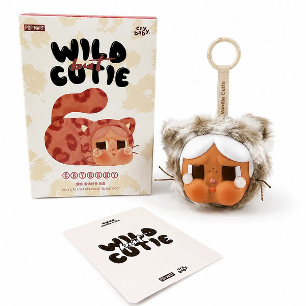 Vanilla Cutie Crybaby plush pendant collectible