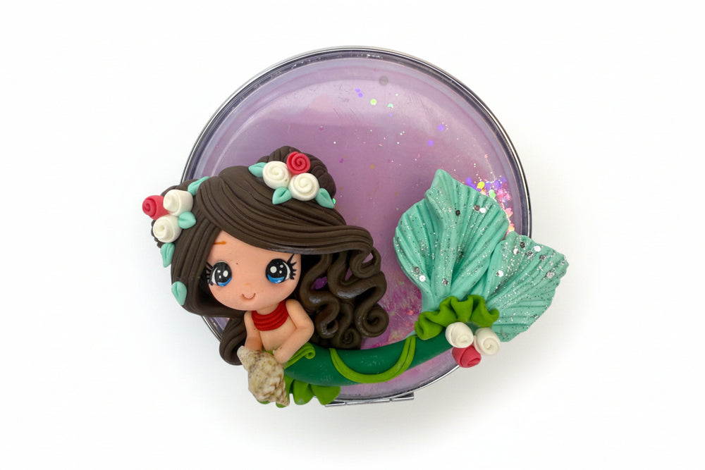 Mermaid Decorated Decoden Vanity Gift Set - Ocean Theme Accessories