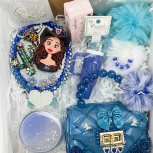 Coquette Cowgirl Gift Basket - Decorated Mirror Gift for Her