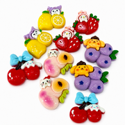 fruit character resin flatbacks in assorted colors for DIY crafts
10-piece random fruit character resin flatbacks in assorted colors for DIY crafts