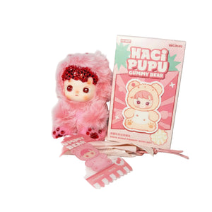 Hacipupu Cherry Flavor Gummy Bear Plush | Crystal Bedazzled