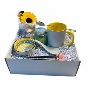 Asian Inspired Tea Gift Box | Mug Candle & Chopsticks Set