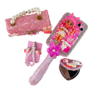 Pink Coquette Gift Box for Girls | Purse, Bow, Mirror & Jewelry | Christmas & Xmas Gift for Girls