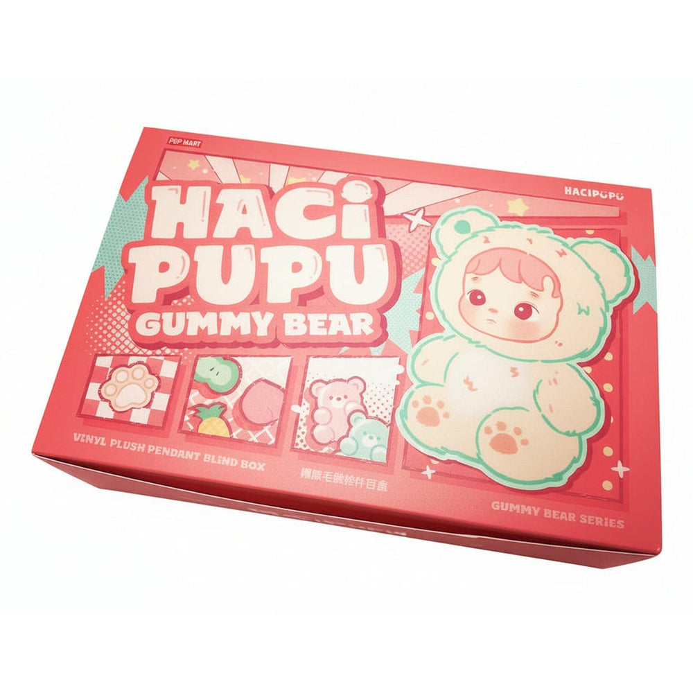 pop mart hacipupu gummy bear 6 blind box full set factory sealed