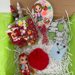 Strawberry Kawaii Gift Set for Teen Girls | Desk & Vanity Accessories Bundle